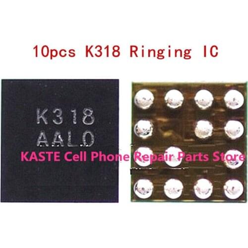 10pcs K318 Audio IC For Redmi 4A Ringing IC For Redmi NOTE 4X Audio Amplifier Code chord chip