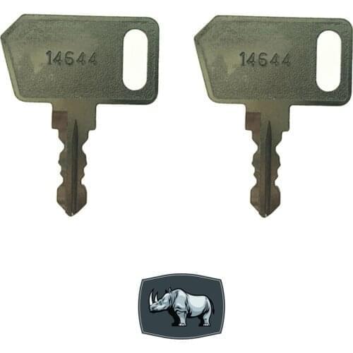 2 Pcs 14644 Key For Neiman Merit Bomag Hatz For Yanmar Belle M516 MONARK BENFORD & MORE