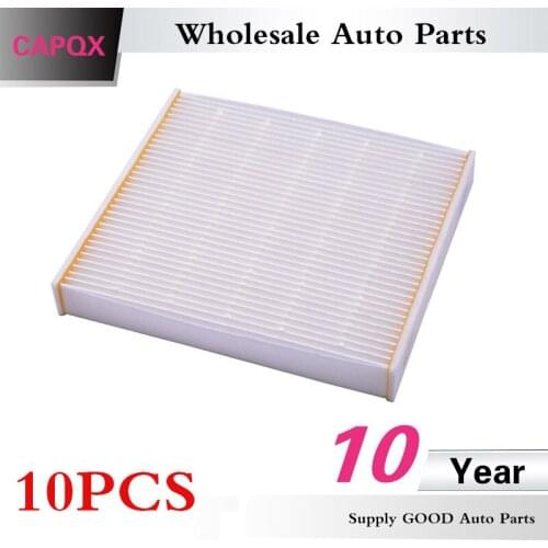 CAPQX 10PCS Cabin air filter 87139-30040 For IS250 IS300 GX400 LX460 COROLLA WISH PRIUS CROWN PREVIA LAND CRUISER PRADO