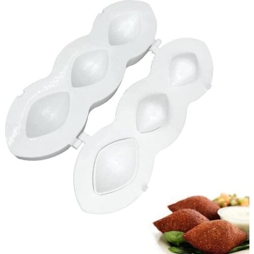 Kibbah Mold Meatball Maker Manual Meatloaf Mould Press Minced Meat Processor Kubba Kufta Rolls Meat Pie Dessert Kitchen Tool