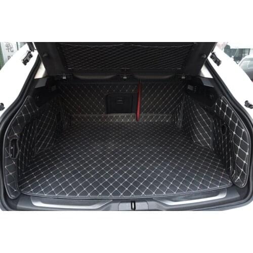 Good mats! Special trunk mats for Maserati Levante 2018-2016 waterproof boot carpets cargo liner for Levante 2017,Free shipping