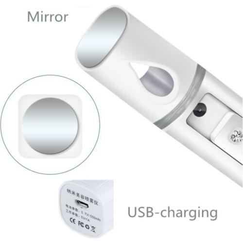 Facial Care Tools USB Nano Mist Sprayer Facial Body Nebulizer Steamer Moisturizing Face Care Mini Spray Instruments Device Tool