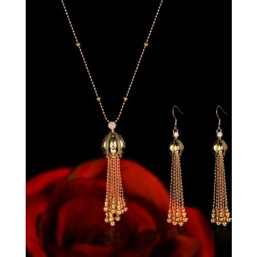 Janekelly 2pcs Bridal Zirconia Full Jewelry Sets For Women Party, Luxury Dubai Nigeria CZ Crystal Wedding Jewelry Sets