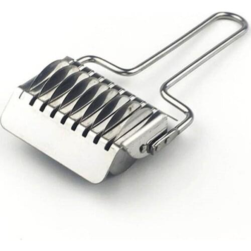 Popular 1pc Pressing Machine Non-slip Handle Kitchen Makers Noodles Cut Knife Manual Section Shallot Cutter Kitchen tool