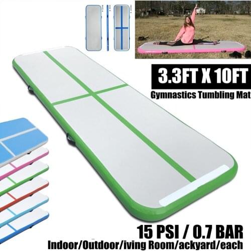 Free Shipping Airtrack 2m 3m 4m Air Track Inflatable Gymnastic Mattress Gym Tumble Floor Tumbling Mat For Adult or Child Indoor