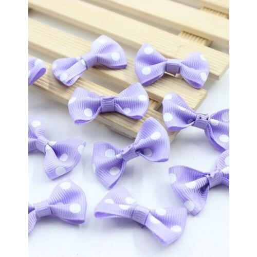 Mini Bow Tie Bow Ribbon Lilac (3.5cm-25 pcs)