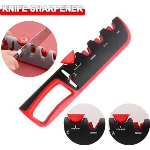 Multipurpose Kitchen Knife Sharpener Adjustable Angle Tungsten Steel Diamond Coated Sharpening System Knife Sharpener Grinder