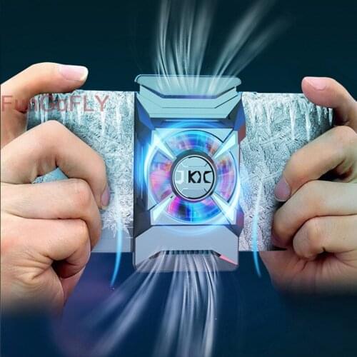 Mobile Phone Cooler Fan Cell Phone Game Cooling Gaming Accessories Gamepad Holder Gamer Fast Cooling Radiator For Xiaomi Iphone