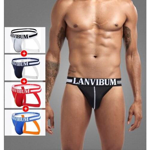 2020 men thongs double g-strings sexy gay man underwear mesh design breathable mens thong brand g strings top quality