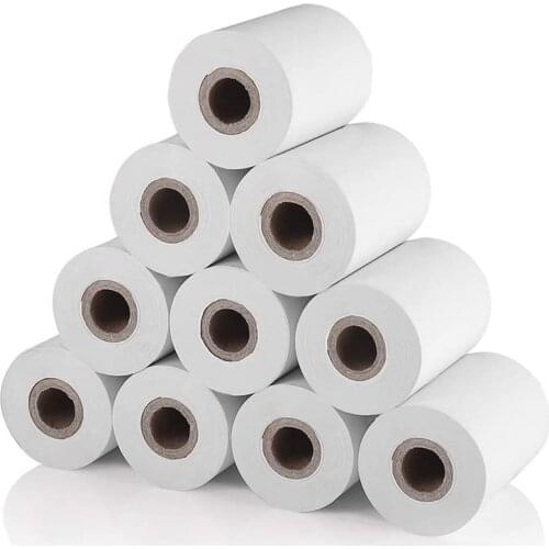 PPYY-10 Pcs Thermal Paper, for Mobile 58mm 30mm Mini Thermal Printer Cash Register POS Receipt Paper Roll