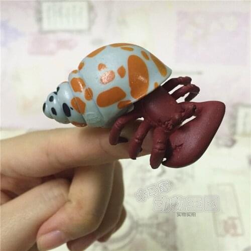 Pvc figure model toy Hermit crab