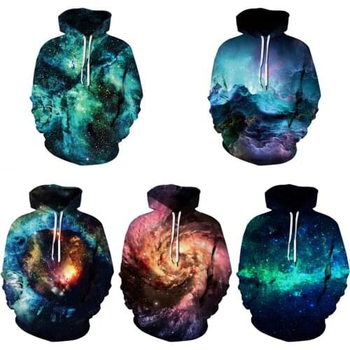 COLDKER men 3D Print galaxy clothing hoodie Tops for male/female casual streetwear good quality plus size
