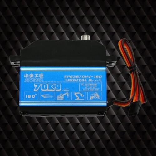 Y3NF Blue RC Digital Servo Large Torque High Speed Full Metal Gear Waterproof 180 Degree Control Angle