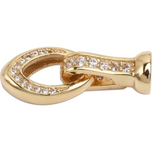 Findings Women Fashion Beads Pearls Bracelets Metal Clasps Accessories Jewelry Making DIY 925 silver Plating Connector Clasps