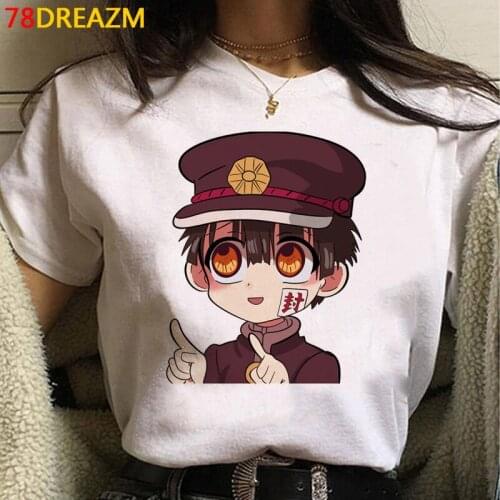 Toilet Bound Hanako Kun top tees female harajuku kawaii 2021 couple tumblr casual t-shirt top tees harajuku kawaii vintage