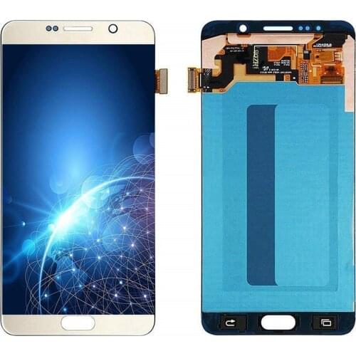 LCD For SAMSUNG Galaxy Note 5 N920 N920F N920A N920C 5.7''Original Amoled LCD Display + Touch Screen Digitizer Replacement Parts