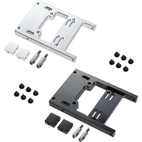 1Set 1/16 RC Car Metal Steering Servo Warehouse Fixed Mounting Bracket for General WPL B14 B24 C14 C24 B16 B36 JJRC Q60 Q61 Part