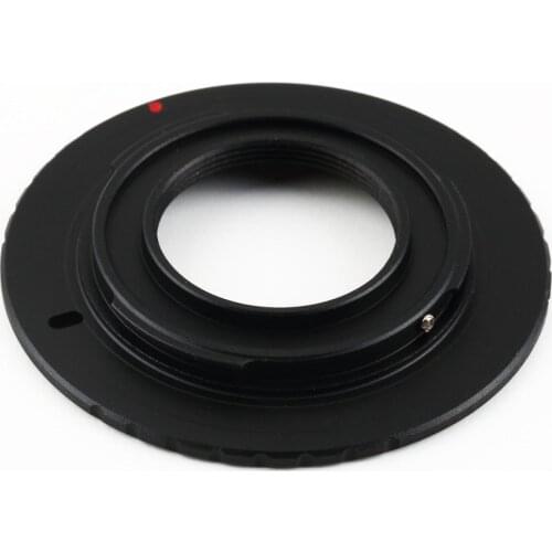 1Pcs Aluminum Metal Adapter for Olympus PM1 C Mount Lens to Micro 4/3 M4/3 for Panasonic GX1 GF5 est