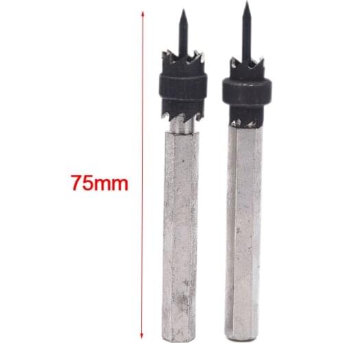 5/16in 3/8in Spot Weld Drill Bit HSS Hex Shank Double Sided Electric Spot Weld Cutter Remover For Steel Iron Center Drill Bit