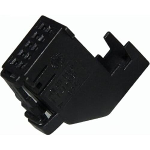 5sets Black Auto Electric Plug Electric Waterproof Plastic Connector Mirror Adjusting Plug 1J0972920A