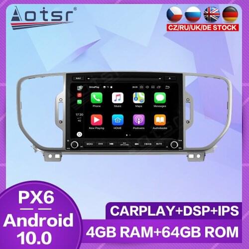 Car Radio For KIA Sportage 4 2016+ GPS Navigation Android Audio Multimedia Video Player HD Touch Screen Auto Stereo Unit Carplay