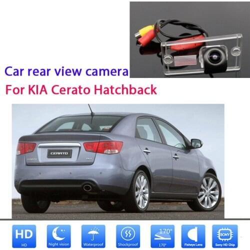 Car Rear View Reverse Backup Camera For KIA Cerato Hatchback CCD Night Vision Reverse camera Waterproof high quality RCA