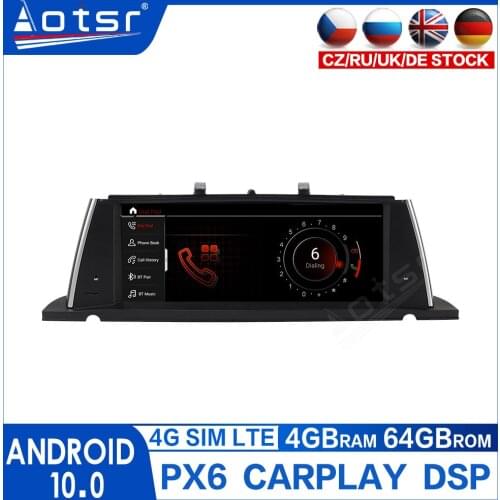 Android 10.0 Car Multimedia Player For 5 Series F07 GT 2009-2016 CIC NBT System Autoradio GPS Navigation Head Unit IPS 4G WIFI