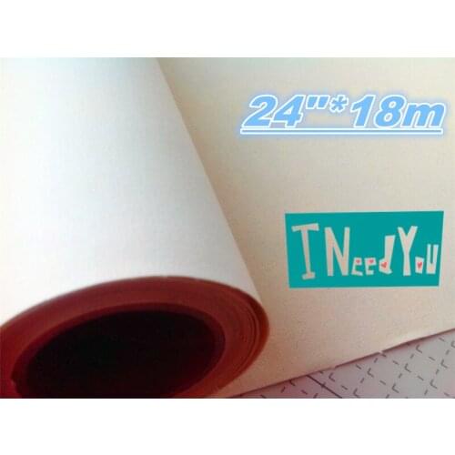 Free shipping 320gsm 24"*18m polycotton blend canvas roll for inkjet printing