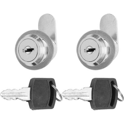 Rod holder boat seat Cylinder Cam Locks Anti‑Corrosion Secure Hardware with 4 Keys for Tool Box Drawer stainless steel