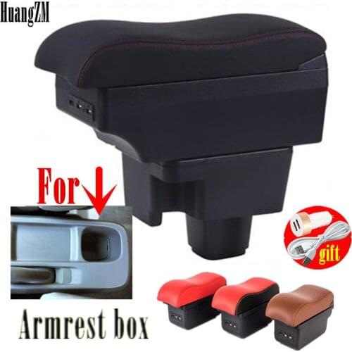 For chevrolet Sail Car Armrest box Center Console Storage Box with ashtray Cup holder USB Charging accessories 2010-2014