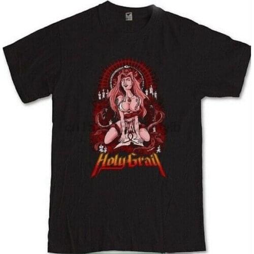Holly Grail Heavy Metal band T-shirt S M L XL 2XL 3XL Red girl tee