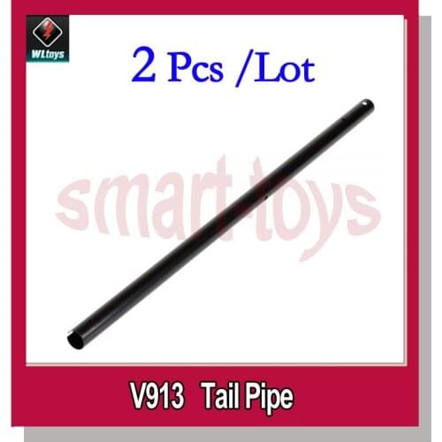 2Pcs V913-35 Tail Pipe for V913 Helicopter parts