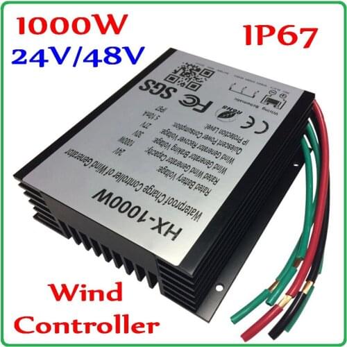 48V 24V Wind Turbine Generator Charge Controller 1000W wind generator controller regulator Max 1200W