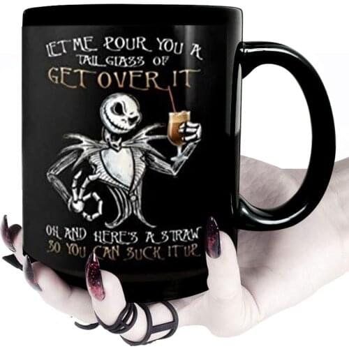 Creative Halloween Coffee Mug DIY Print Logo Photo Text Ceramics Cup Milk Water Cups To Friend and Family Best Gift Dropshipping