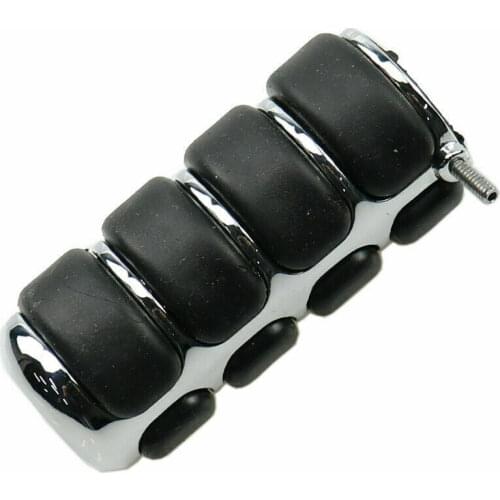 Rear Brake Pedal Round Shift Foot Pegs For Harley Kawasaki Vulcan 900 Road Star