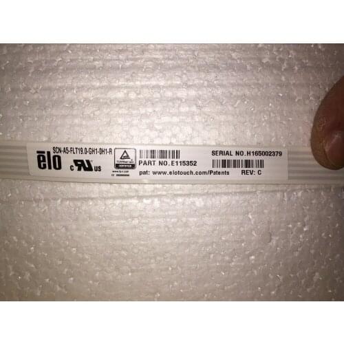 E115352 SCN-A5-FLT19.0-GH1-0H1-R TOUCH SCREEN GLASS DIGITIZER PANEL