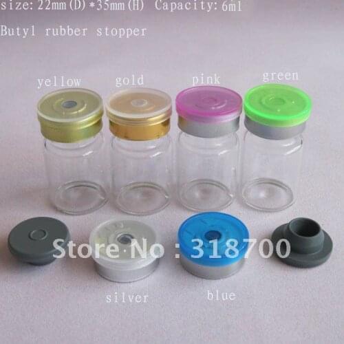 1500 x 6ml glass vial with flip cap, sample vial,essence oil glass bottle,2ml,3ml,till 20ml is available