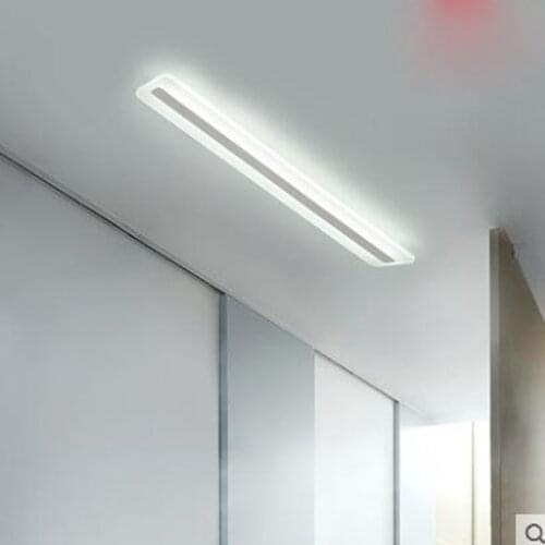 Led ceiling lamp modern minimalist living room bedroom balcony aisle corridor rectangular ultra thin entrance hall entrance lamp