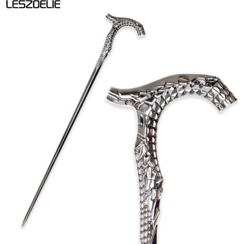 Luxury Aluminum Alloy Walking Stick Canes Men Steampunk Decorative Walking Cane Women Fashion Canes Man Vintage Walking Stick