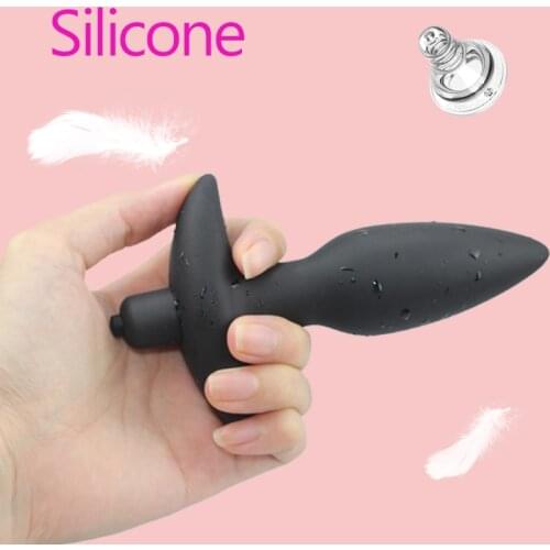 Vibrators Anal Butt Plug Vibrator Sex Toys Prostate Massager Adult Toy Sextoy Erotic Sexshop Buttplug For Men Women Male Sexo