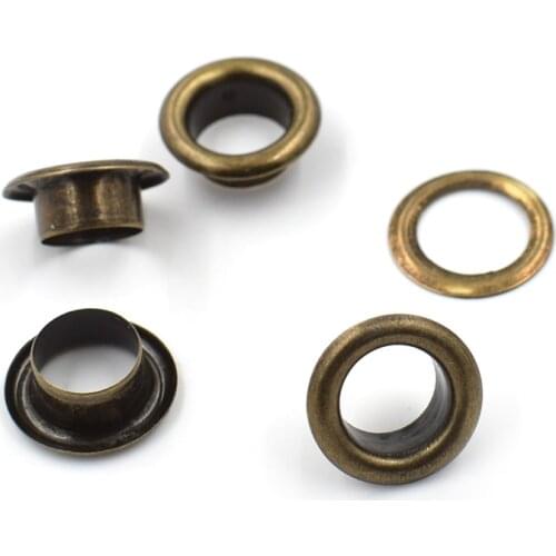 100 sets/lot 8mm eyelets and tools package Paint color eyelets Eyelets rivets Color buttonholes buckle