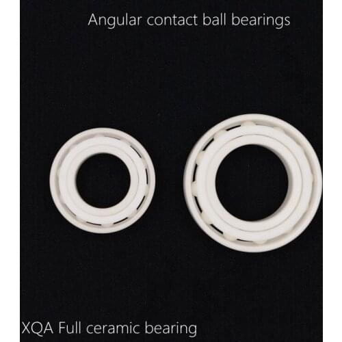 7204 7205 7206 7207 7208 7209 7210 7211 CE ball full all ceramic bearings Double sided sealed Dust cover Non-magnetic Insulating