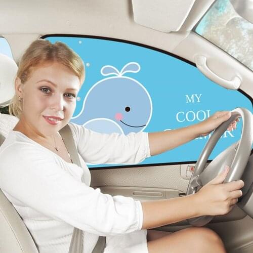 Automobile Magnet Curtain Sunshade Car Back Side Window Interior Sun Protection for bmw ford vw mazda jetta Toyota Hyundai Honda