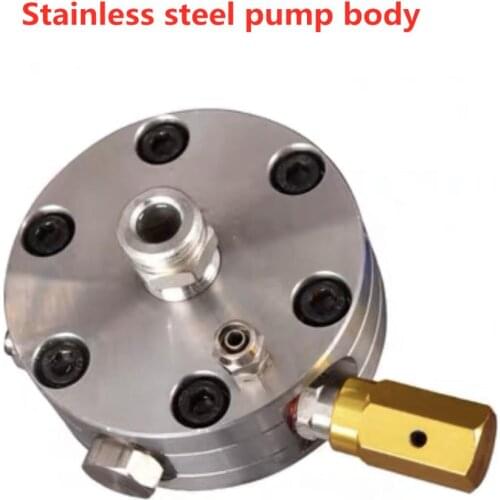 Airless High Pressure Spraying Machine Fittings Diaphragm Spraying Machine Latex Paint Spraying Machine Top Cover Aluminum Block