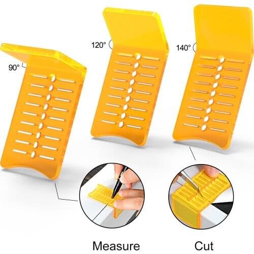 EHDIS 1/3pc Car Accessories Vinyl Wrapping Film Marking Cut Aid Scraper Window Tint Carbon Fiber Sticker Knife Help Squeegee