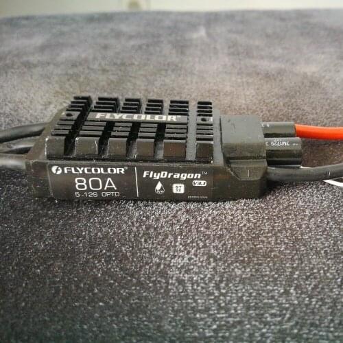 FLYCOLOR ESC FLYDRAGON-Pro-80A-HV3 Brushless outrunner Motor Speed Controller For RC Airplane - 80A