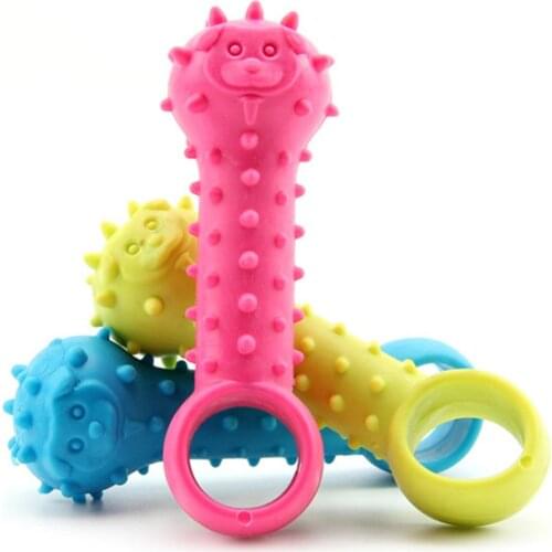 Toy Cleaning Toy Dog Chew Toys Rubber Pet Treatment Puppy Teeth Radical Chelated Bone Chew Interactive Puppy Pet Accessories