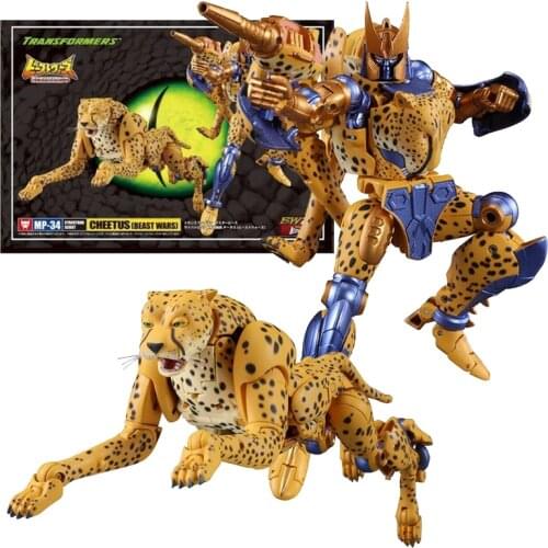 Deformation toy MP34 MP-34S Beast War Super Yellow Panther Warrior 3C Panther Transformation Robot Toy