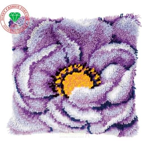 Carpet embroidery yarn for crocheting counted cross stitch embroidered carpet mats Flowers embroidery kits thread floss knitting