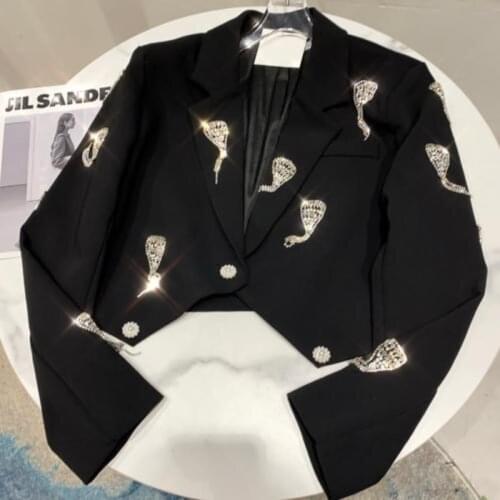 LanLoJer Women's Blazers Blazers